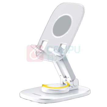 品胜 PISEN 360°桌面手机支架 SC-ZJ002 便携可折叠旋转 (白色)