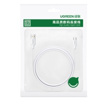 绿联 UGREEN Type-C数据线 3A快充线, 无线充电器转接线, 通用华为P50/Mate40Pronova荣耀60小米USB安卓手机车载, 1m 3A快充线 无线充电器转接线 通用华为P50/Mate40Pronova荣耀60小米USB安卓手机车载