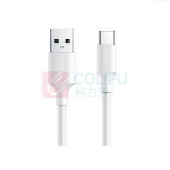 绿联 UGREEN Type-C数据线 3A快充线, 无线充电器转接线, 通用华为P50/Mate40Pronova荣耀60小米USB安卓手机车载, 1m 3A快充线 无线充电器转接线 通用华为P50/Mate40Pronova荣耀60小米USB安卓手机车载
