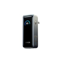 安克 ANKER Prime【极致小巧】安克65W自带插头充电宝小巧便携二合一超级快充移动电源可上飞机笔记本电脑