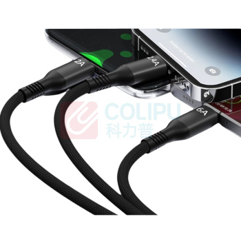 京东京造 数据线Type-c 1.2米 三合一 适用于苹果iphone16小米华为荣耀三星vivo车载多用