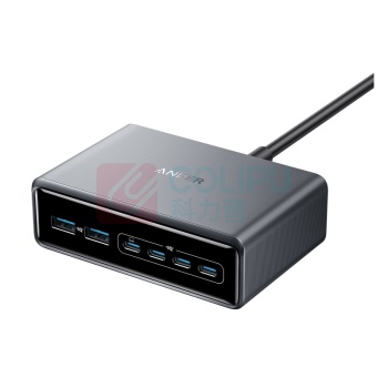 安克 ANKER 充电器 A2683 200W,4C2A,氮化镓 快充六合一