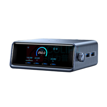 安克 ANKER 充电器 桌面充pro 250W屏显桌面充电站Prime A2345 氮化镓,4C2A