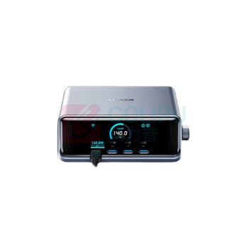 安克 ANKER 充电器 桌面充pro 250W屏显桌面充电站Prime A2345 氮化镓,4C2A