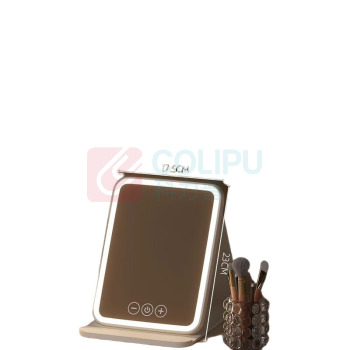领臣 LINGCHEN LED手机支架折叠化妆镜 LC-ZDHZJ