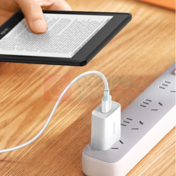 绿联 UGREEN USB-A to MicroUSB充电线 10848 1m 2A (白色)