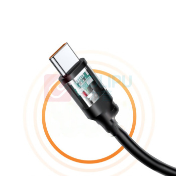 绿联 UGREEN USB-A to Type-C快充数据线 40630 2m 6A 100W (磨砂黑)