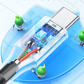 绿联 UGREEN USB-A to Type-C快充数据线 40630 2m 6A 100W (磨砂黑)