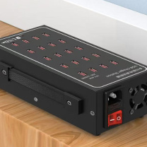 磐莱享 USB充电器 20口 87*75*160mm (黑色) 100W