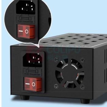 磐莱享 USB充电器 20口 87*75*160mm (黑色) 100W