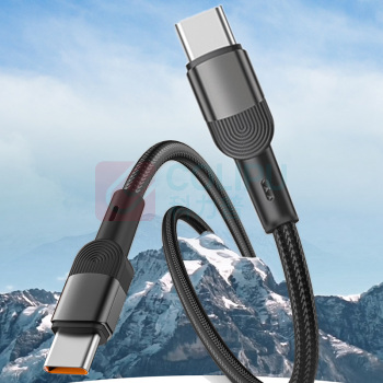 姿珀雅 编织快充数据线CC款 100w (编织黑)