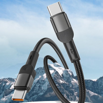 姿珀雅 编织快充数据线CC款 100w (编织黑)