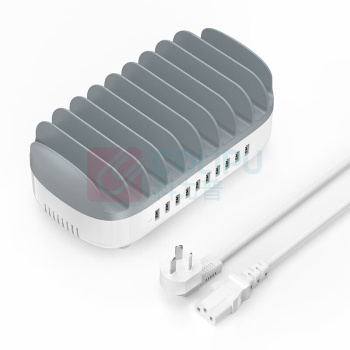 奥睿科 ORICO 多口充电器 DUK-10P-DX-WH 10口USB 120W 带十根充电线