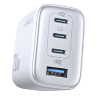 安克 ANKER 四口氮化镓充电器 安心充3C+1U A121C 70W (白色)