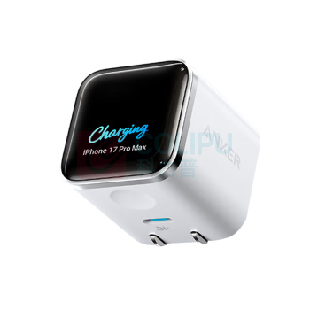 安克 ANKER 安心充 Smart充电头 氮化镓type-c快充 A121D 45W (白色)