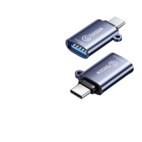 毕亚兹 BIAZE Type-C转换USB3.2Gen2数据线 A24 适用苹果15/16/17安卓华为手机U盘ipad耳机键鼠车载充电