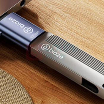 毕亚兹 BIAZE Type-C转换USB3.2Gen2数据线 A24 适用苹果15/16/17安卓华为手机U盘ipad耳机键鼠车载充电