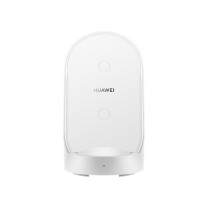 华为 HUAWEI 无线充电器套装 CP62RP Max50W 含Max66W有线充电器 (珍珠白) 适用Mate40RS P40Pro