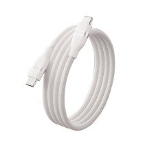 安克 ANKER 编织数据线双Type-c接口 A82E2 240W1.8米 (白色)