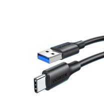 绿联 UGREEN USB3.0转Type-c数据线 20884 US184 2米 (黑色)