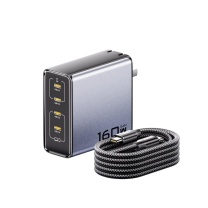 品胜 PISEN 充电器套装 TP-C81 160W氮化镓闪电湃多口