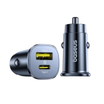 倍思 Baseus 超级快充点烟器转换器快充转换头一拖二适用苹果16/17华为小米 车载充电器