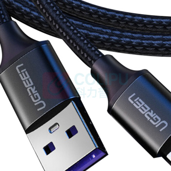 绿联 UGREEN Type-C数据线5A超级快充 通用华为P30/Mate20/nova5荣耀V20小米9手机充电器线安卓USB-C转接头1米 50567 50567 US279