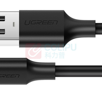 绿联 UGREEN 安卓数据线 60827 US289 3米 (黑色)