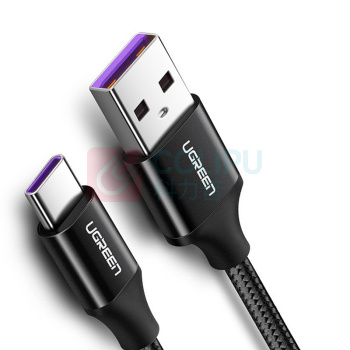 绿联 UGREEN Type-C数据线5A快充 50995 US279 2米