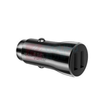公牛 BULL 塑料车充 CUB12H/0(黑色/白色) 