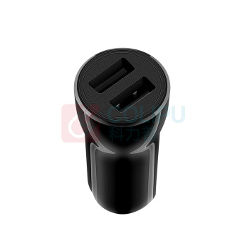 公牛 BULL 塑料车充 CUB12H/0(黑色/白色) 