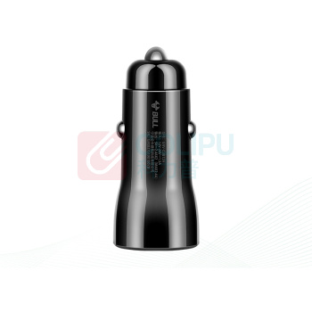 公牛 BULL 塑料车充 CUB12H/0(黑色/白色) 