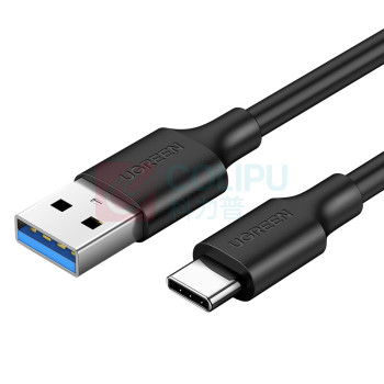 绿联 UGREEN Type-C数据线USB3.0安卓快充充电器线 20883 1.5米 (黑色)