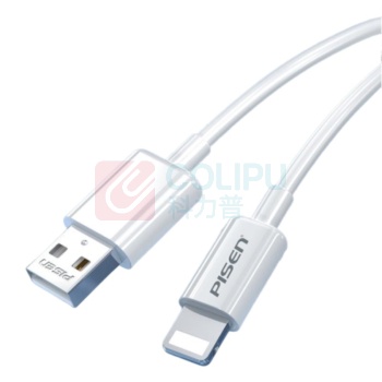 品胜 PISEN 数据充电线 苹果 Lightning口 AL05-1000 1米 (白色)