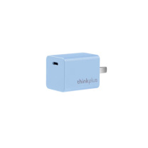 ThinkPlus 氮化镓GaN 口红电源适配器 4X21J81690 65W USB-C Nano (蓝色) 氮化镓GaN