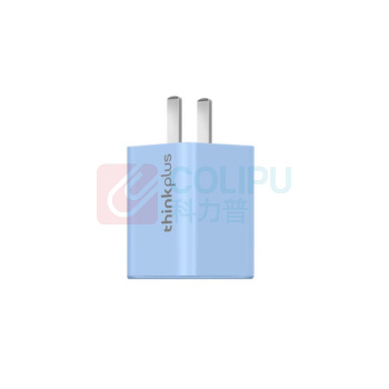 ThinkPlus 氮化镓GaN 口红电源适配器 4X21J81690 65W USB-C Nano (蓝色) 氮化镓GaN