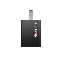 ThinkPlus thinkplus口红电源 Nano65W氮化镓 充电器Gen3 4X21H24897 USB-C (黑色)