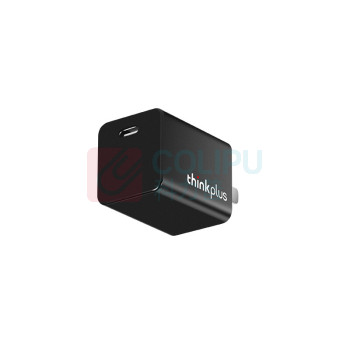 ThinkPlus thinkplus口红电源 Nano65W氮化镓 充电器Gen3 4X21H24897 USB-C (黑色)