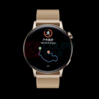华为 HUAWEI WATCH GT3 华为手表 运动智能手表 精准心率蓝牙通话/血氧检测 雅致款 42mm 浅金色 