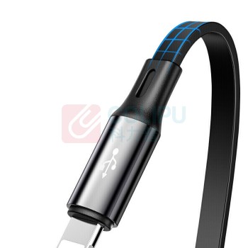 倍思 Baseus 金环一拖三伸缩数据线 CAMLT-JH01 USB For M+L+T 3.5A 1.2m (黑色)