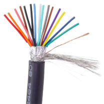 炬信 通信屏蔽线 24AWG OD7.5 15芯 (黑色)
