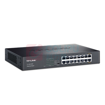 普联 TP-LINK 16口百兆 千兆交换机 企业级交换器 TL-SG1016DT 