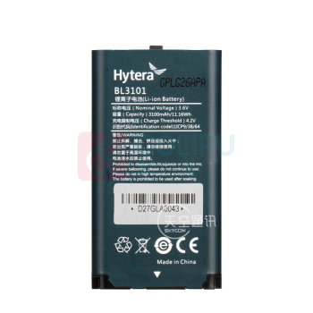 海能达 Hytera 对讲机电池 BL3101 3100mAh原装锂电池 适用于PNC370/对讲机