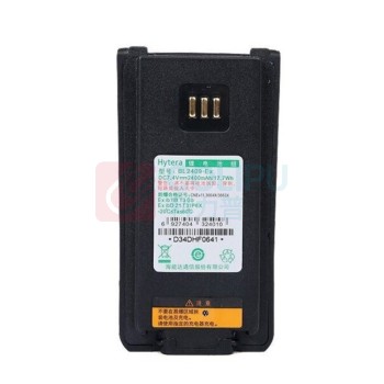海能达 Hytera 对讲机防爆电池 BL2409Ex 2400mAh (黑色) 适用于PD700/PD750/PD780/PD980防爆对讲机