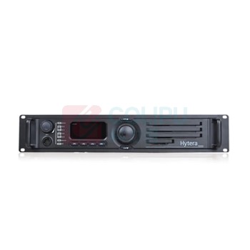 海能达 Hytera 高端对讲机数字中转台基站 RD980 50W大功率 (黑色) 50W大功率 数模兼容 支持IP互联高级加密 覆盖可达半径10-15KM