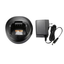 摩托罗拉 MOTOROLA C1200 对讲机原装充电器 座充 PMLN5228 适用于C1200/C2620/C2660/CP系列 (黑色) 适用于C1200/C2620/C2660/CP系列