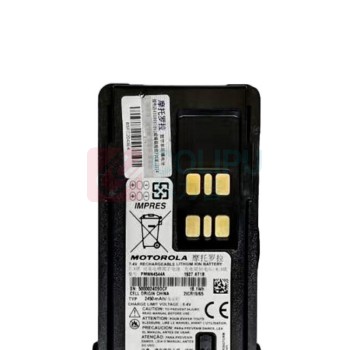 摩托罗拉 MOTOROLA 原装IMPRES智能高容量锂电池 IP68 PMNN4544 2450mAH 适用P86系列/P66系列/GP300D