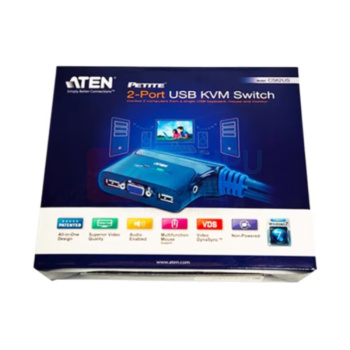 ATEN 共享器 CS62US (蓝色)
