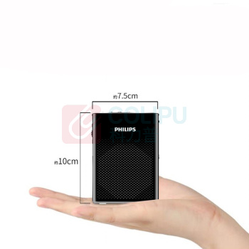 飞利浦 PHILIPS 小蜜蜂话筒播放器 SBM200 无线有线两用 (白色)