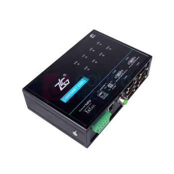 ZLG 致远电子 以太网转CANFD/CAN设备 CANFDNET-400U 工业级高性能 (黑色)